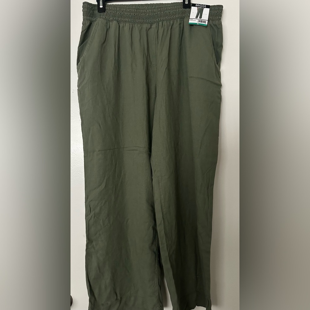 Briggs New York Women's Olive Joggers